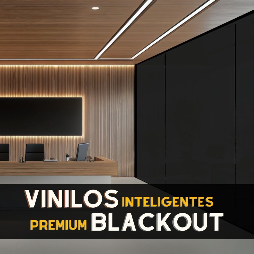 vinilo inteligente blackout