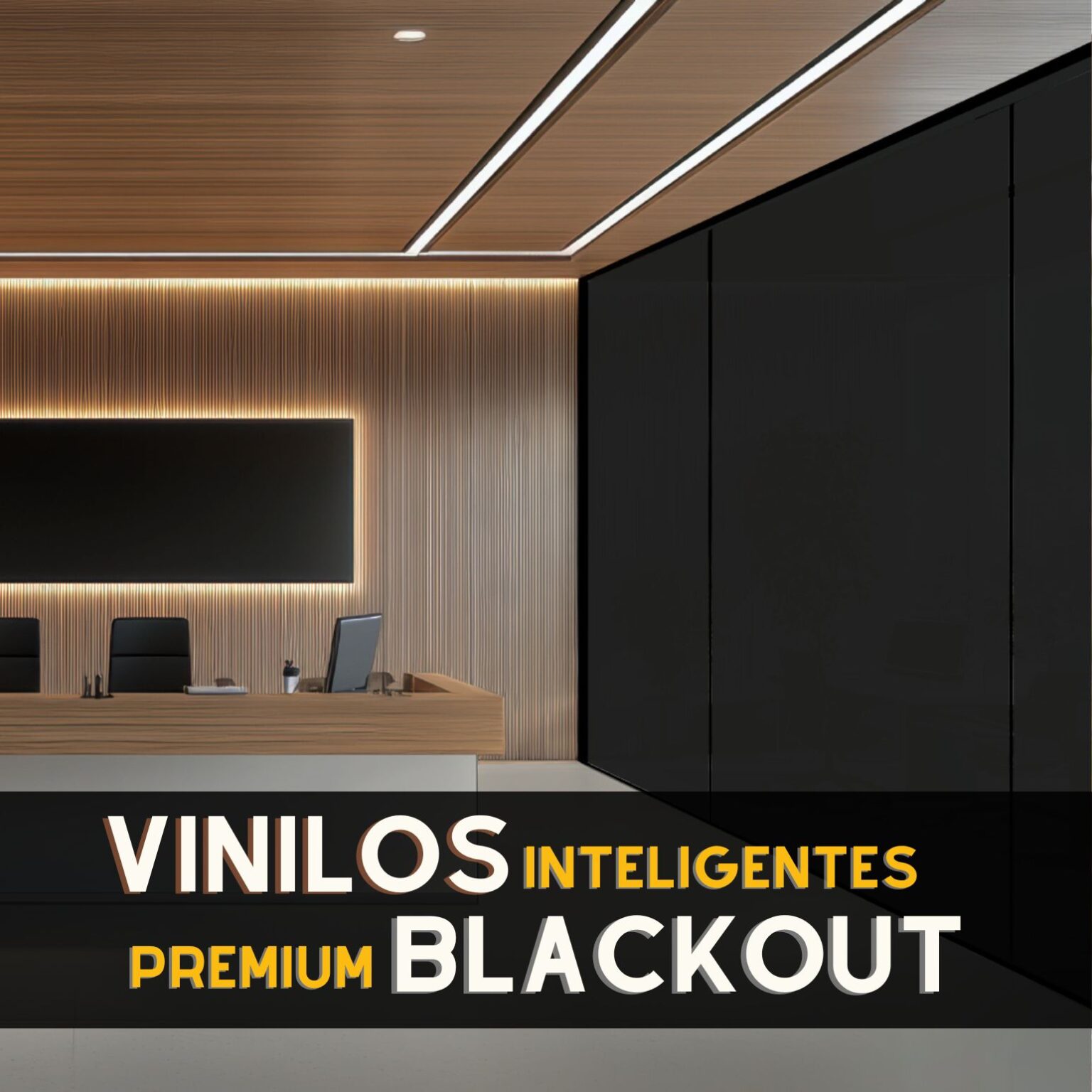 vinilo inteligente blackout